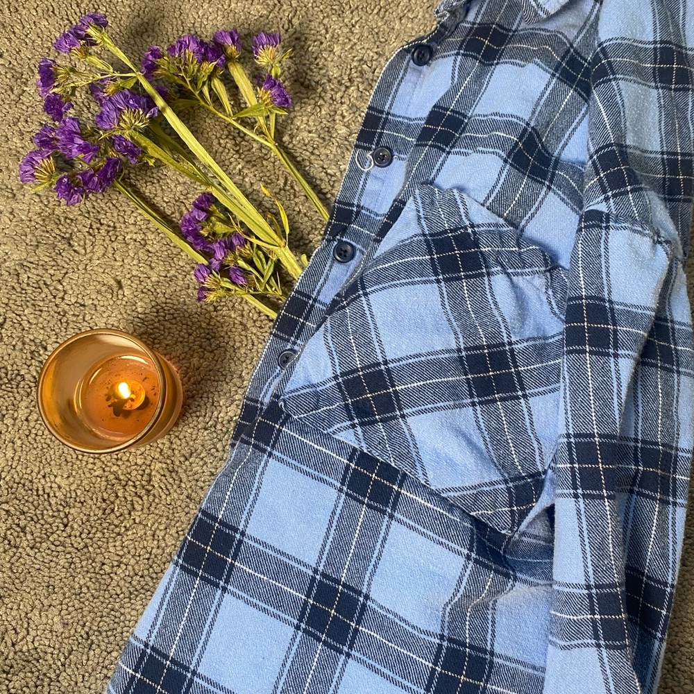 button down flannel shirt from Forever 21
